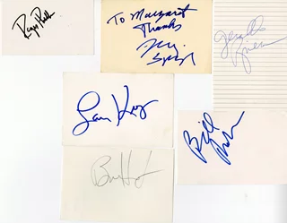 Talk Show Hosts autograph
