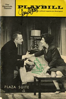 Plaza Suite autograph