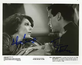 To Be Or Not To Be autograph