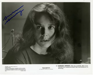 Barbara Hershey autograph