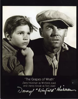 Darryl Hickman autograph