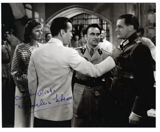 Madeleine Lebeau autograph