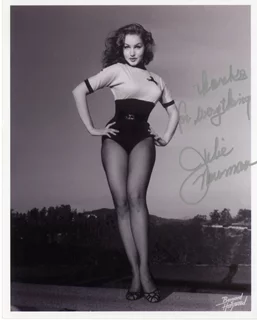 Julie Newmar autograph