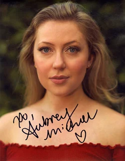 Aubrey Michelle autograph