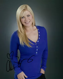 Alison Sweeney autograph