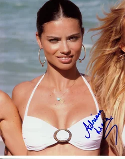 Adriana Lima autograph