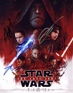 Star Wars: The Last Jedi autograph