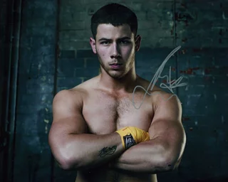 Nick Jonas autograph