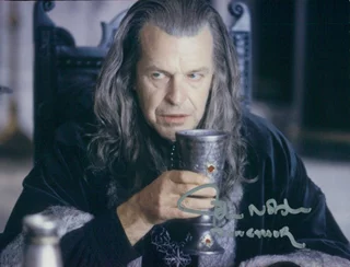 John Noble autograph