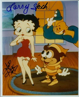 Betty Boop autograph