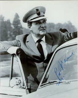Patrick MacNee autograph