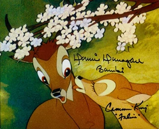 Bambi autograph