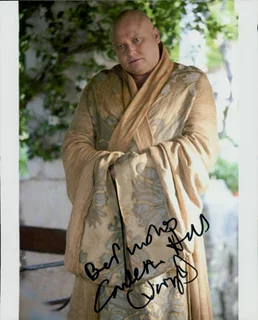 Conleth Hill autograph
