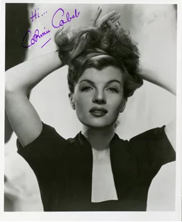 Corinne Calvet autograph