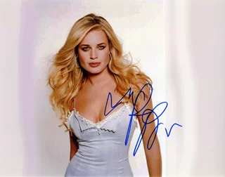 Rebecca Romijn autograph
