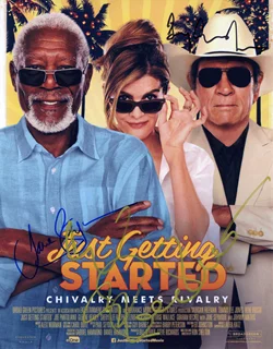 Just Getting Started autograph