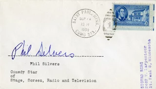 Phil Silvers autograph