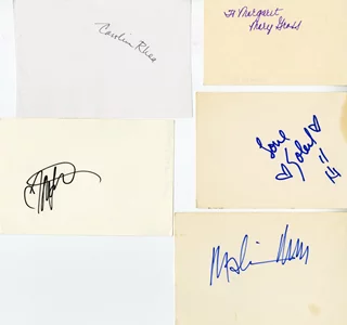 Sabrina The Teen Witch autograph