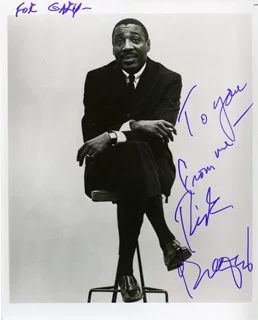 Dick Gregory autograph