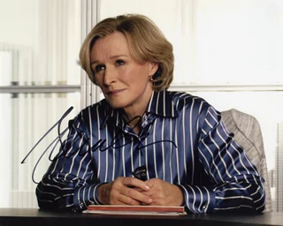 Glenn Close autograph