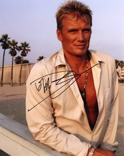 Dolph Lundgren autograph
