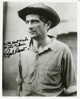 Royal Dano autograph