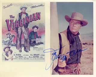 Joel McCrea autograph