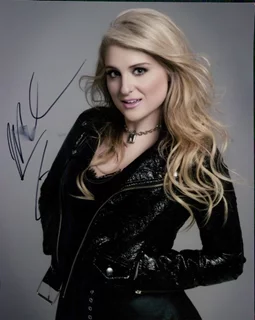 Meghan Trainor autograph