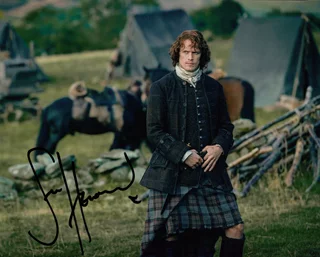 Sam Heughan autograph