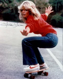 Farrah Fawcett autograph