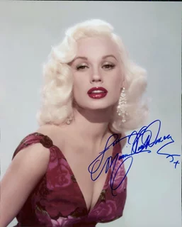 Mamie Van Doren autograph