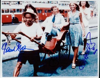 The Man With the Golden Gun autograph