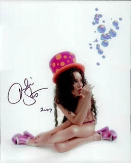 Julie Strain autograph