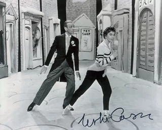 Leslie Caron autograph