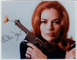 Karin Dor autograph
