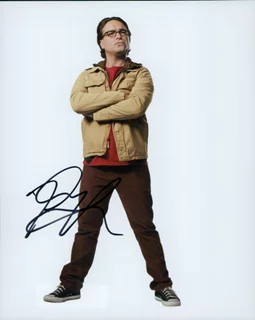 Johnny Galecki autograph