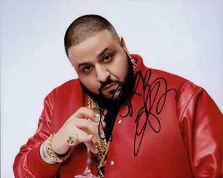 DJ Khaled autograph