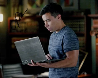 Conrad Ricamora autograph