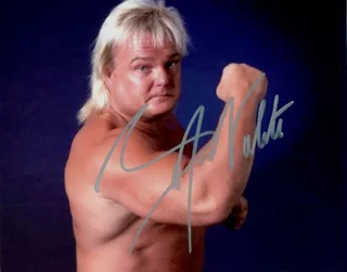 Greg Valentine autograph