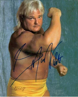 Greg Valentine autograph