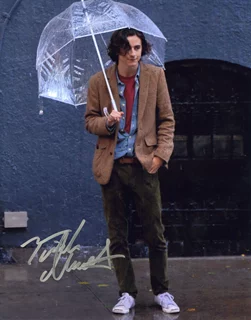 Timothee Chalamet autograph