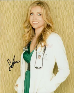 Sarah Chalke autograph