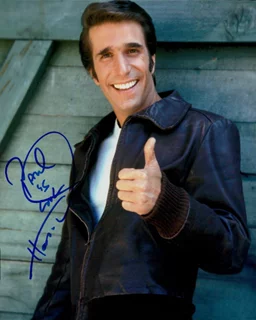 Henry Winkler autograph
