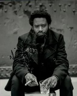 Nicholas Pinnock autograph