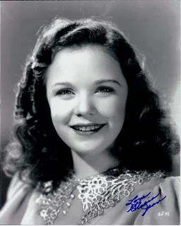 Gloria Jean autograph