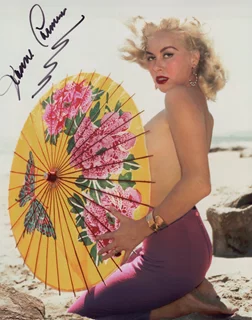 Jeanne Carmen autograph