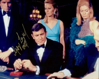 George Lazenby autograph