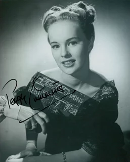 Peggy Cummins autograph