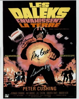 Daleks Invasion of Earth 2150 A.D. autograph