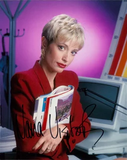 Nana Visitor autograph